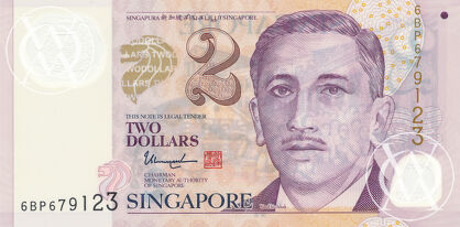 Singapore - Pick 46 - 2 Dollars - 2016 rok