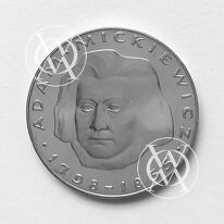 Fischer K 013 - 100 złotych - 1978 rok - Adam Mickiewicz - moneta srebrna